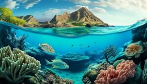 coral reefs in hawaii and island