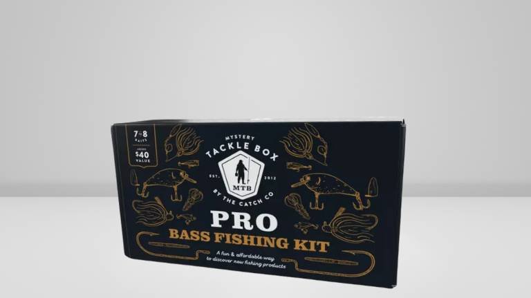 mystery tackle box pro bass fishing kit