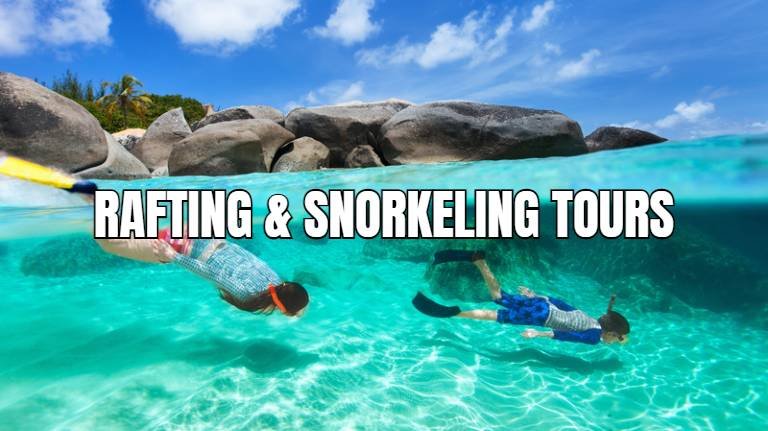 rafting and snorkeling tours
